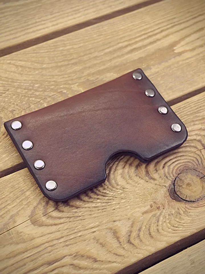 Rivet wallet - pdf leather pattern. MW1