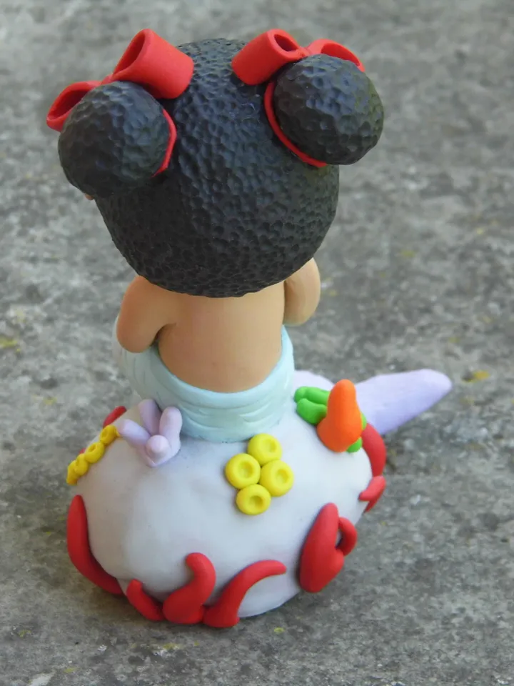 Custom Mermaid Birthday Cake Topper Figurine, Mermaid Figurine For Birthday, Personalized Birthday Gift For Girl, Under The Sea Party Themed