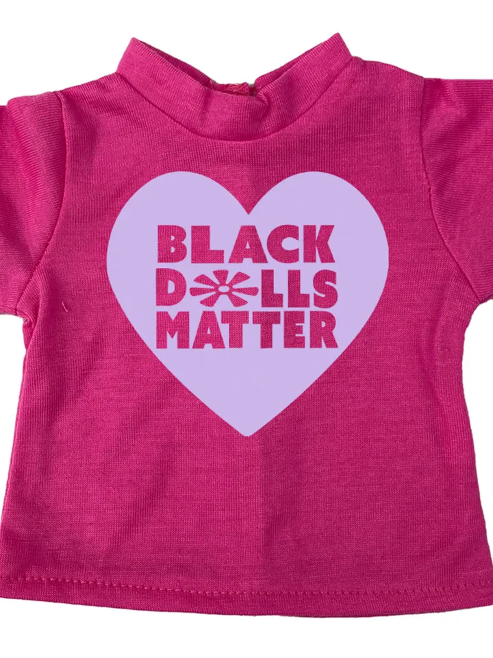 Black Dolls Matter® 18 Inch Doll Tee Shirt