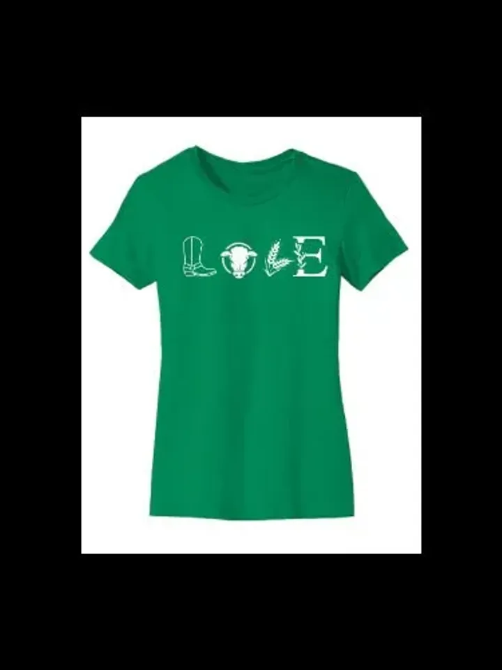 Farm Love Women&#39;s Graphic Tee