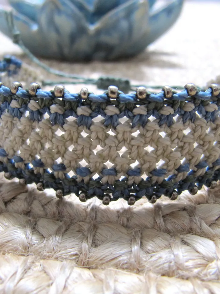 Beautiful hand-woven macrame bracelet, knot bracelet, boho bracelet, ethnic jewelry, macrame jewelry, women bracelet, Valentin day gift Gift