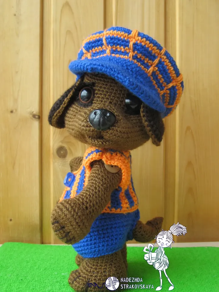 TUTORIAL: Rowdy-Dowdy Dog crochet pattern*