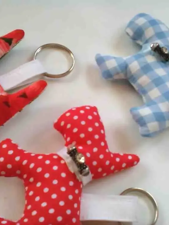 ITH Scottish Key Ring - Portachiavi Imbottito - Ricamo a macchina - Download digitale