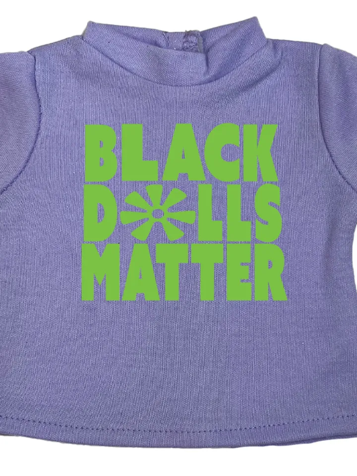 Black Dolls Matter® 18 Inch Doll Tee Shirt
