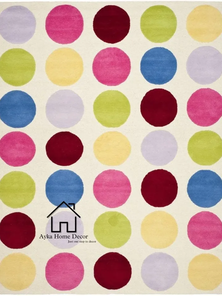 Ayka HandMade Tufted 100% Fine wool Trending carpets and rugs for Living Room and for kids room / Hall Rugs / Office Rugs / Christmas Gifts