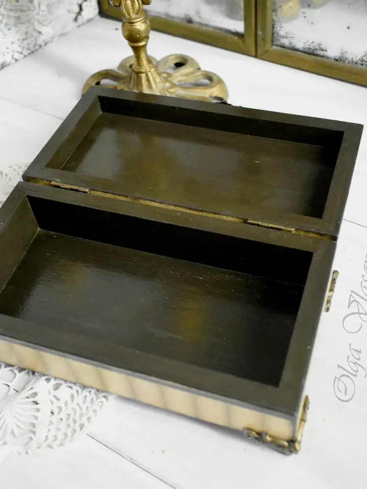 TALBOT banknote box made of solid casket for money or small items