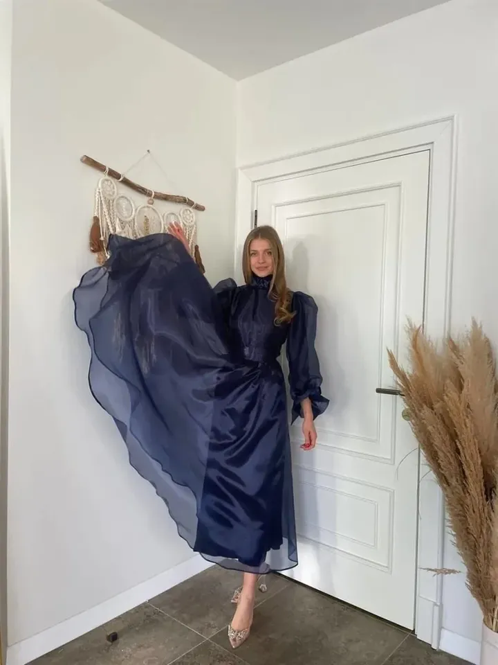 AHUNARE HIJAB - Wedding Dress, Muslim Evening Gown, Nikah, Islamic Wedding, Engagement, Bridesmaid