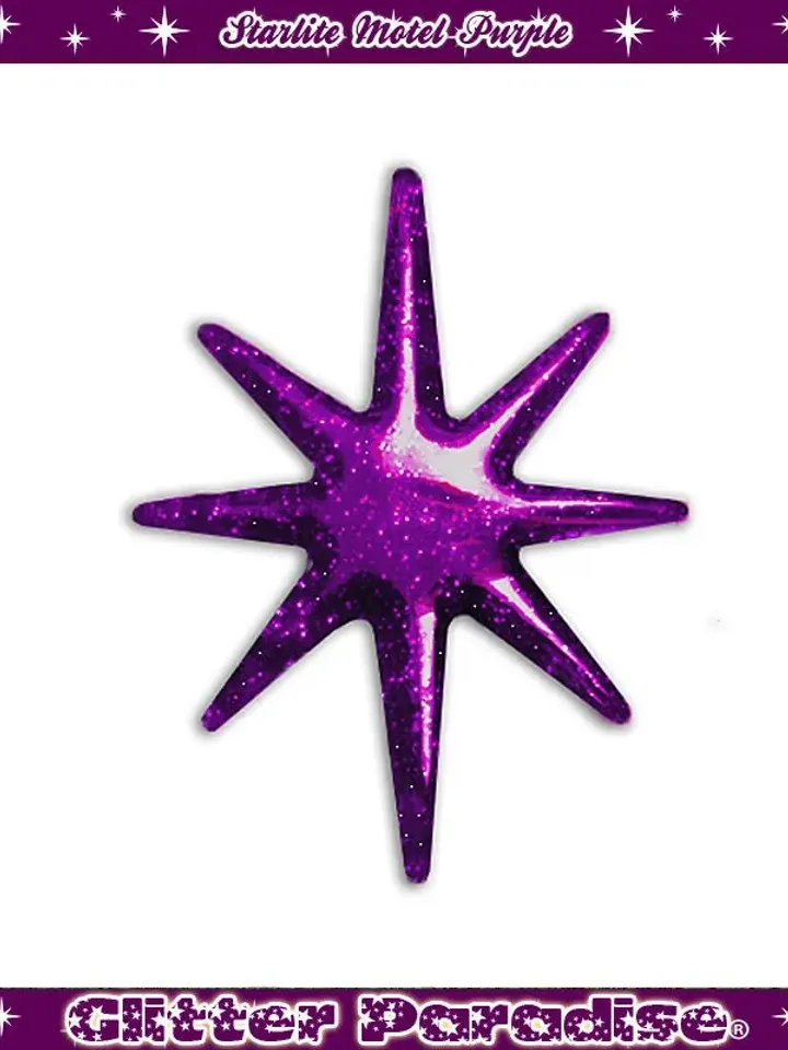 Motel Starlite - Brooch - Starlite Brooch - Starburst Brooch - Retro Star - Motel Star - 50's - Mid-Century Modern - Glitter Paradise®