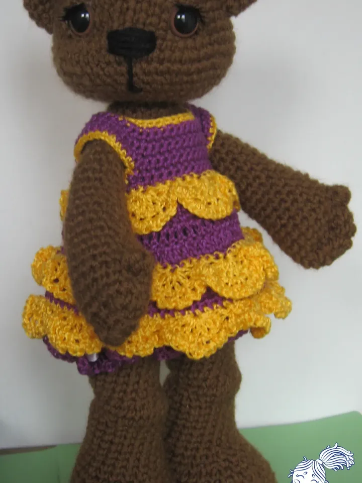 TUTORIAL: Little Bear SASHEN'KA crochet pattern*