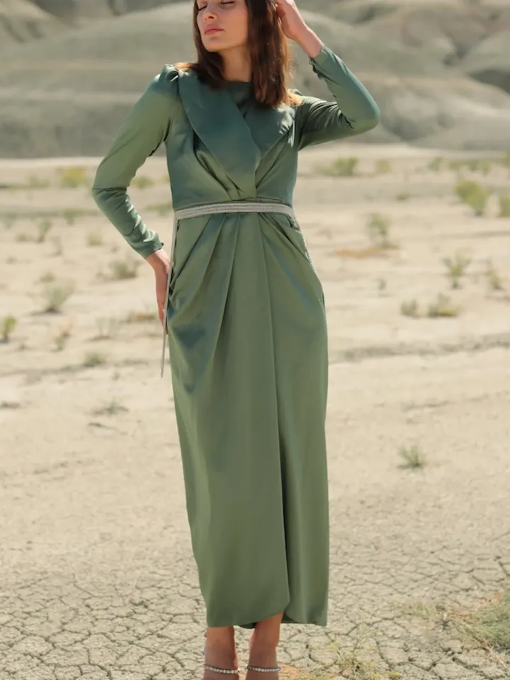 AHUNARE HIJAB - Bridesmaid Dress, Muslim Evening Dress, Nikah, Islamic Wedding, Engagement, Bridesmaid, , Prom Dresses, Long Dress,