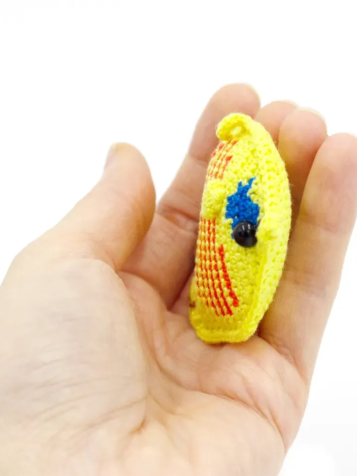 Fish magnet kitchen decor, magnetic board accessory, gift for children, fish lover gift kitchen magnet organic toy ocean