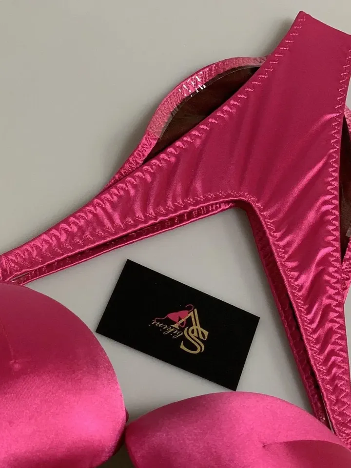 Satin base - fitness bikini