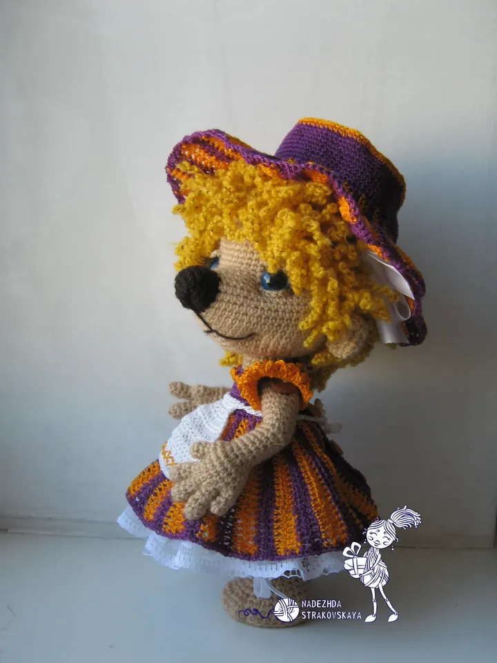 TUTORIAL: Hedgehog Theodora crochet pattern*