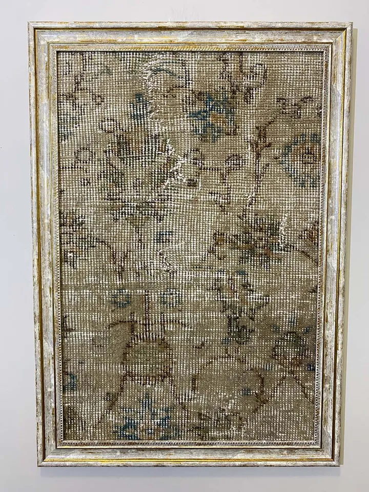 Hand-Woven Vintage Kilim Wall Hangings - Unique Home Decor - 50x70 cm - Boho Chic Woolen Art