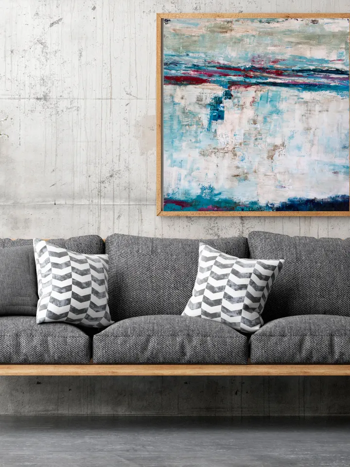 Aesthetic Room Decor, Original Painting, Abstract Painting, Digital Print,Modern Line Drawing,Extra Large Wall Art Abstract, Modern Painting