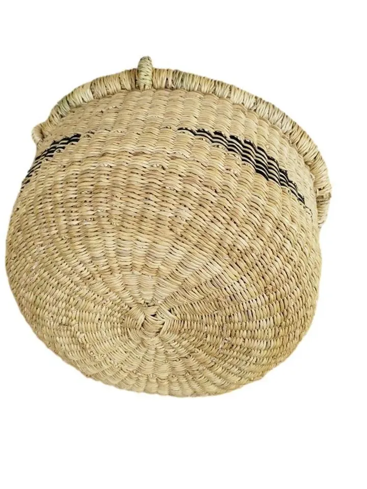 Bolga Basket, African Basket, Woven Basket, Baby Toy Basket, Vegan Gift Basket, Baby Gift Basket, Family Gift Basket