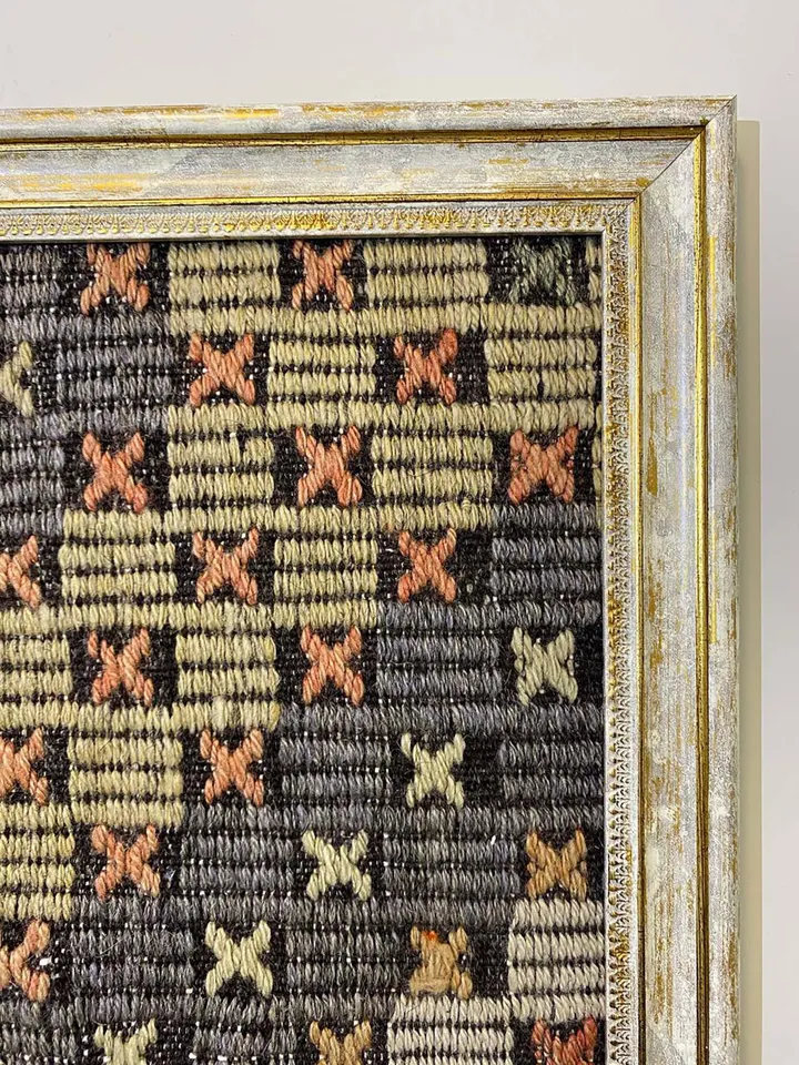 Hand-Woven Vintage Kilim Wall Hangings - Unique Home Decor - 50x70 cm - Boho Chic Woolen Art