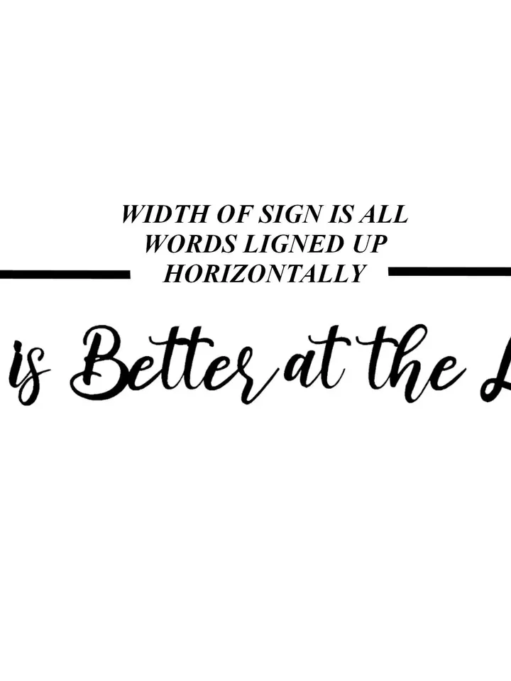 Life is Better at the Lake, Cursive metal words for Lake House, Lakehouse deck decor, Lake cottage porch decor