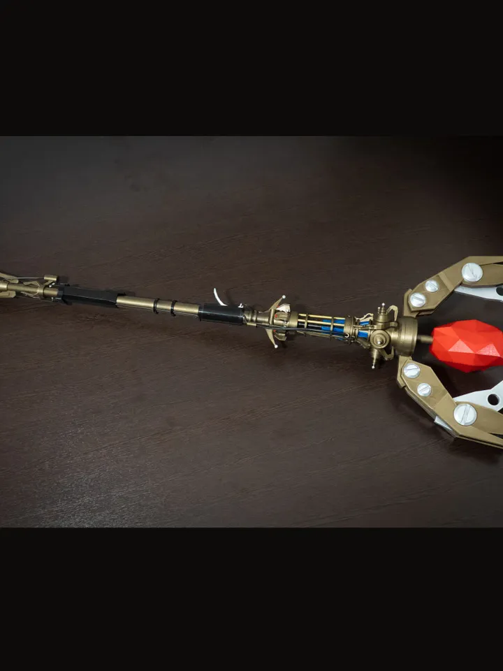 Staff of Fire Cosplay Prop