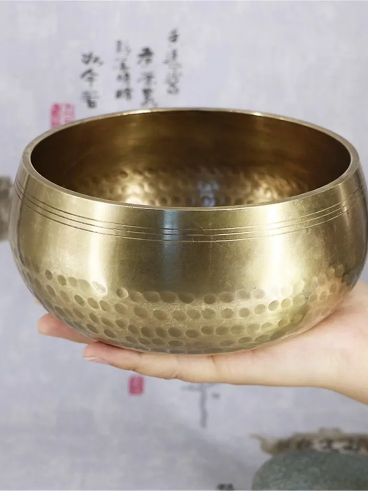 Gandhanra 3.2"-7.9" Tibetan Handcrafted Singing Bowl For Sound Healing,Meditation,Relaxation,Yoga,Chakra Balancing and Collection
