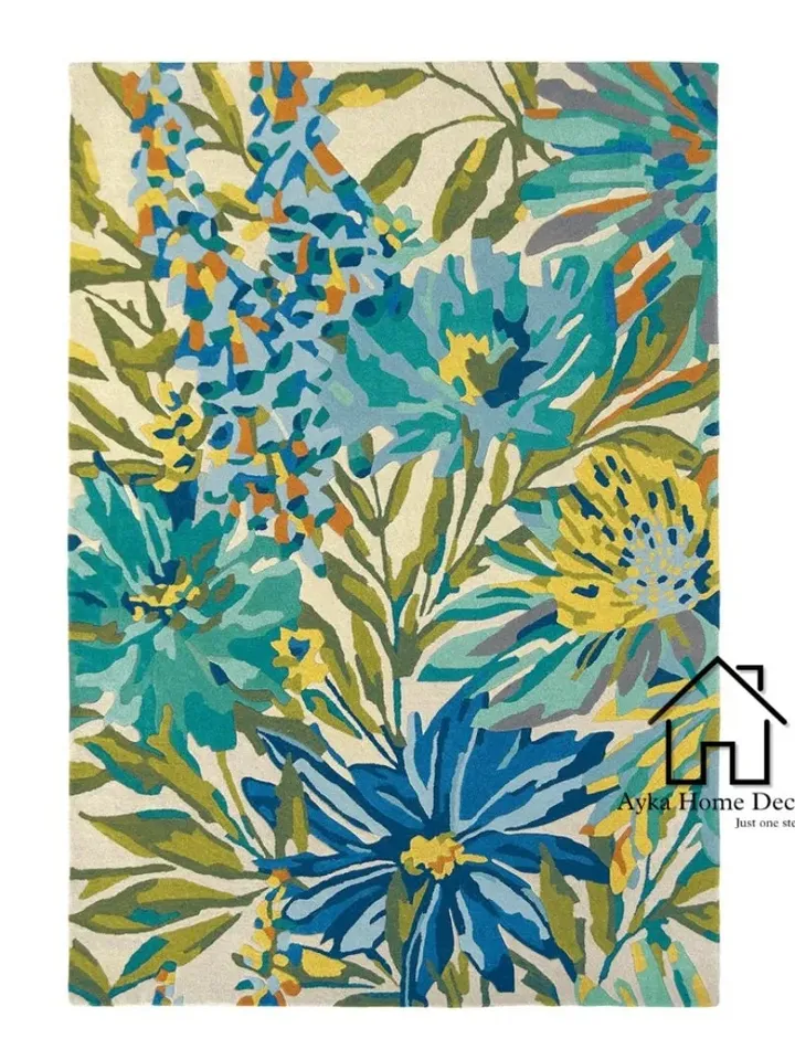 Ayka HandMade Tufted 100% Fine wool Trending carpets and rugs for Living Room and for kids room / Hall Rugs / Office Rug / Christmas Gift