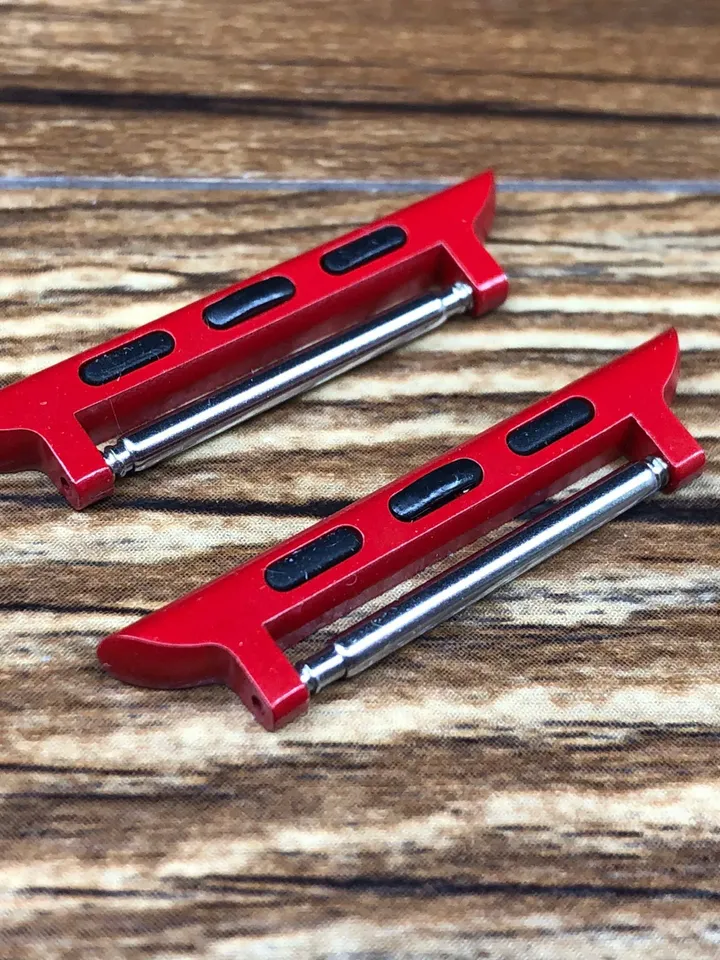 Apple Watch Aluminum Blue Series 6 adapters, Product Red 44mm, 40mm connector, Apple Watch Band Adapter