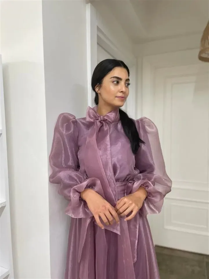 AHUNARE HIJAB - Wedding Dress, Muslim Evening Gown, Nikah, Islamic Wedding, Engagement, Bridesmaid