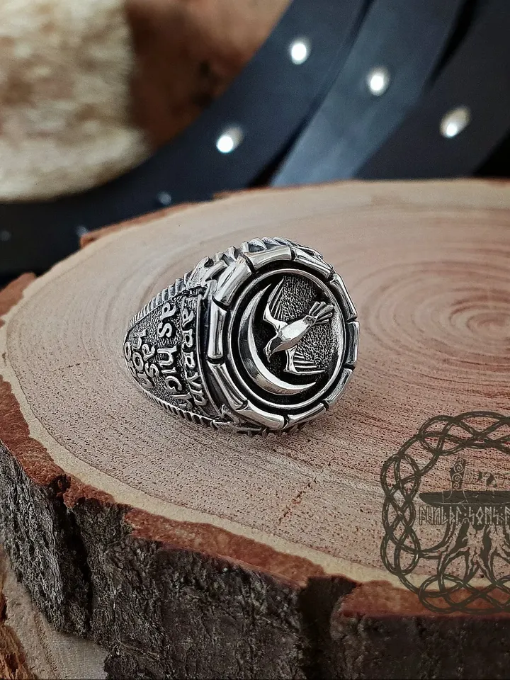 House Arryn Ring, Game of Thrones Cosplay Jewelry, Sterling Silver Ring, Arryn House Amulet, As high as honor, Game of Thrones Ring