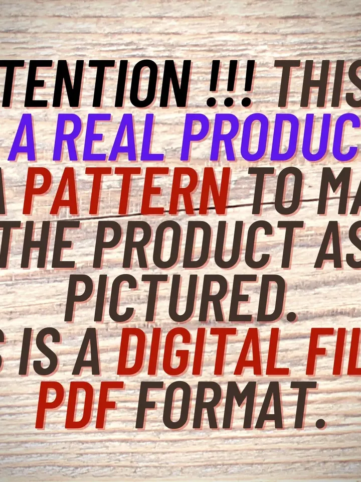PDF pattern /Universal belt bag. BG6