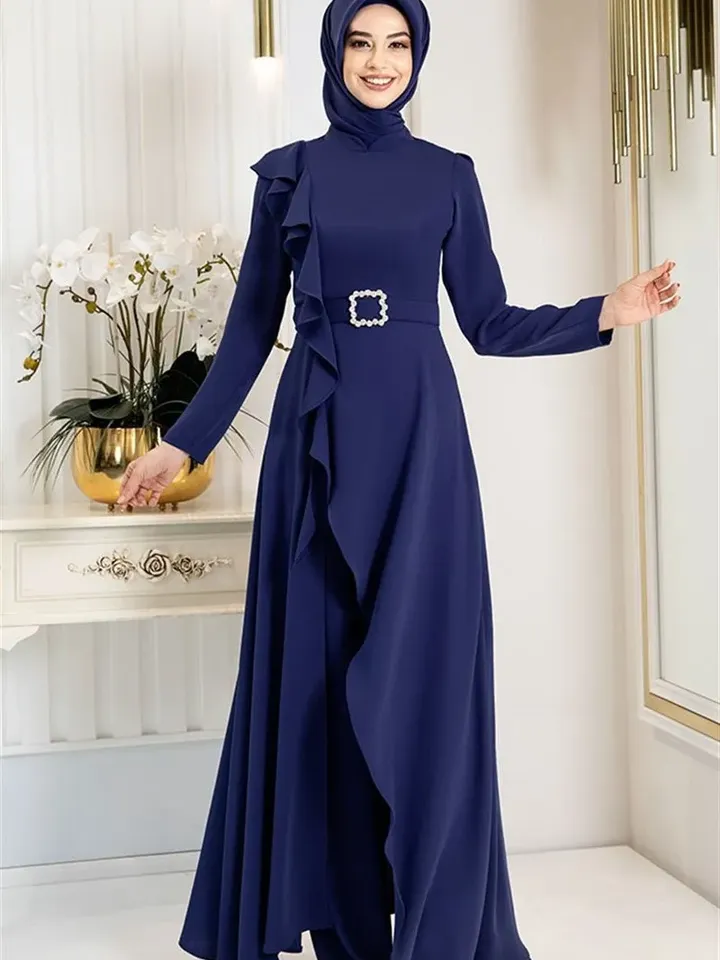 AHUNARE HIJAB - Wedding Dress, Muslim Evening Gown, Nikah, Islamic Wedding, Engagement, Bridesmaid