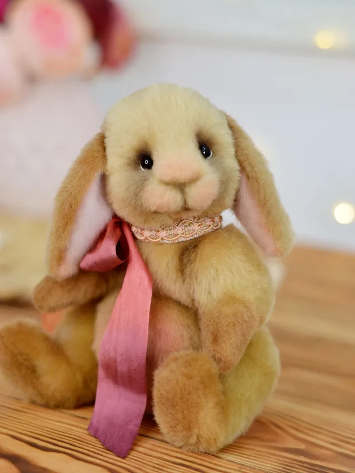 TEDDY RABBIT Pattern - Figure stuffed animal, Pattern PDF-Teddy Rabbit, Teddy Rabbit, Animal Pattern, Plush Rabbit, Rabb