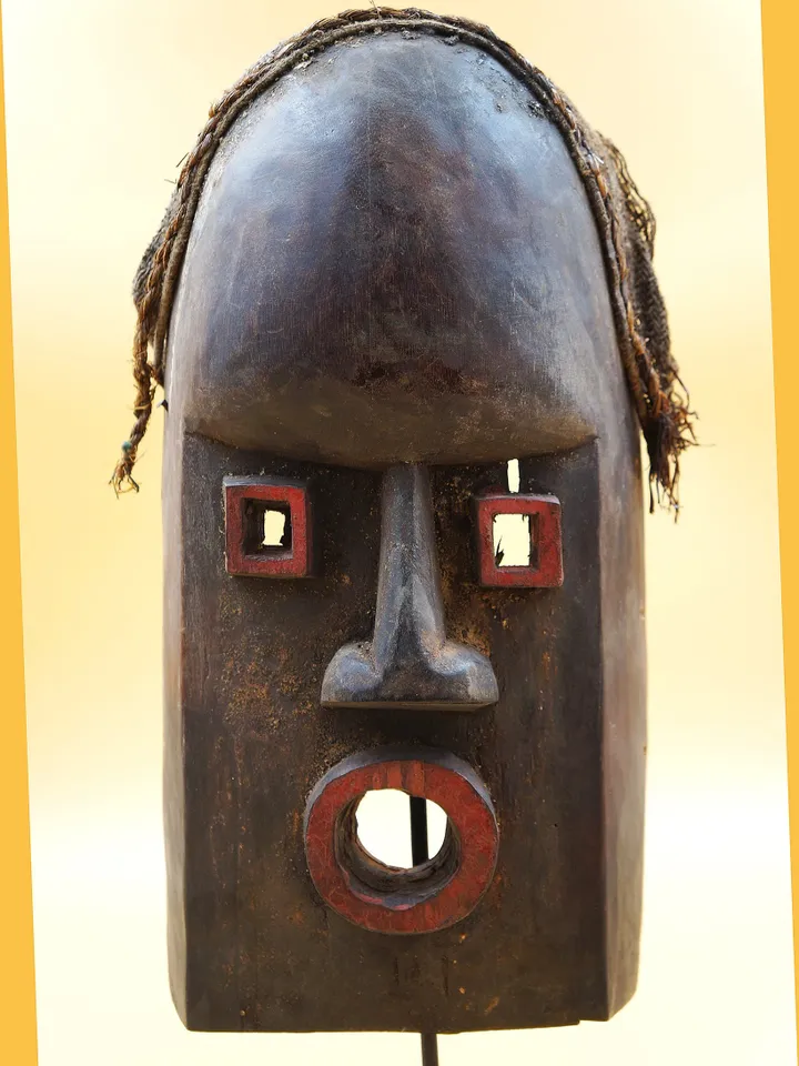 Authentic Grebo African Mask Vintage