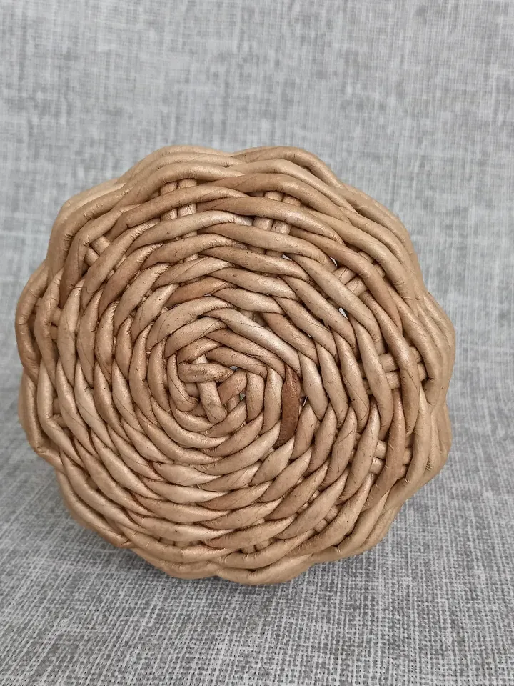Easter wicker basket Small wicker basket Woven Wicker basket Easter table decorations Small wicker storage basket