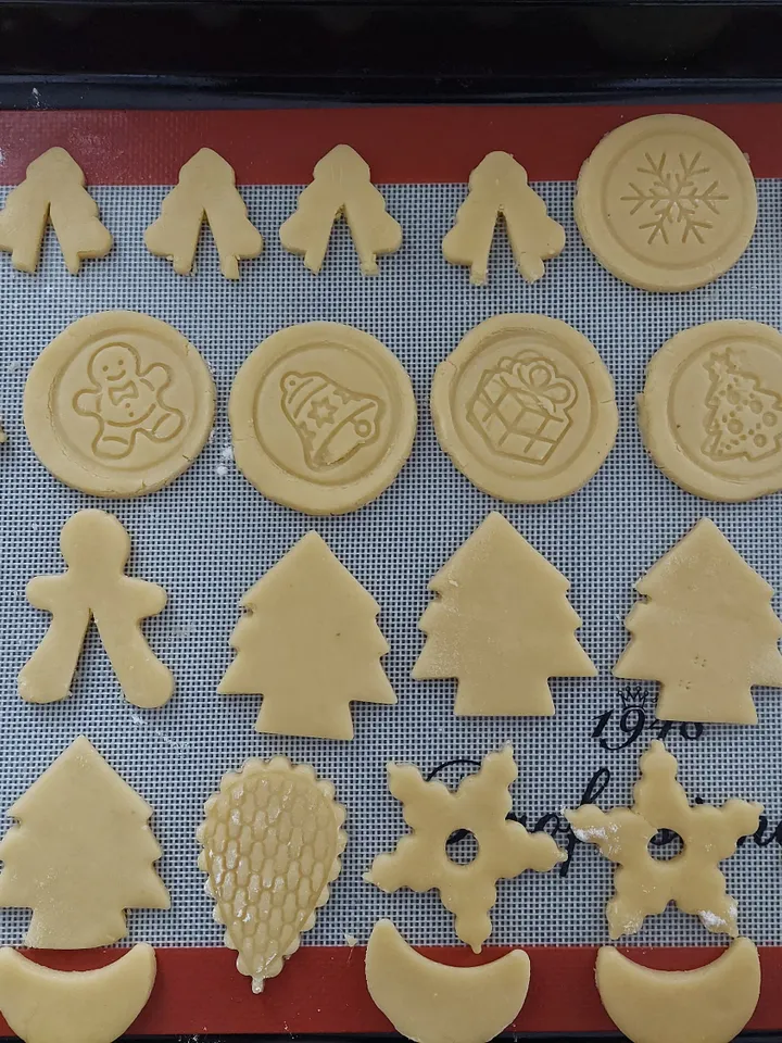 36 Pcs Homemade Christmas&New Year Gift Cookies | 3 Dozen Christmas Cookie Assortment,Christmas Party cookies,Christmas Gift,Cookie Gift box