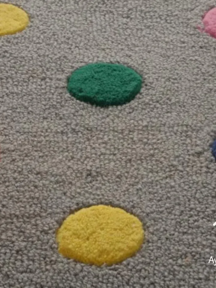 Multi Color Woolen Area Rug For Hall Kitchen Living Room Bed Room Bath Room Dining Room Kids Room Carpet / Kids Rugs / Customized Available