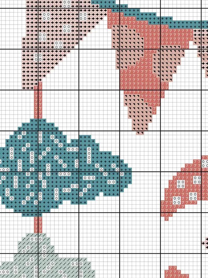Nursery Cross Stitch Pattern. Baby Cross Stitch pattern.