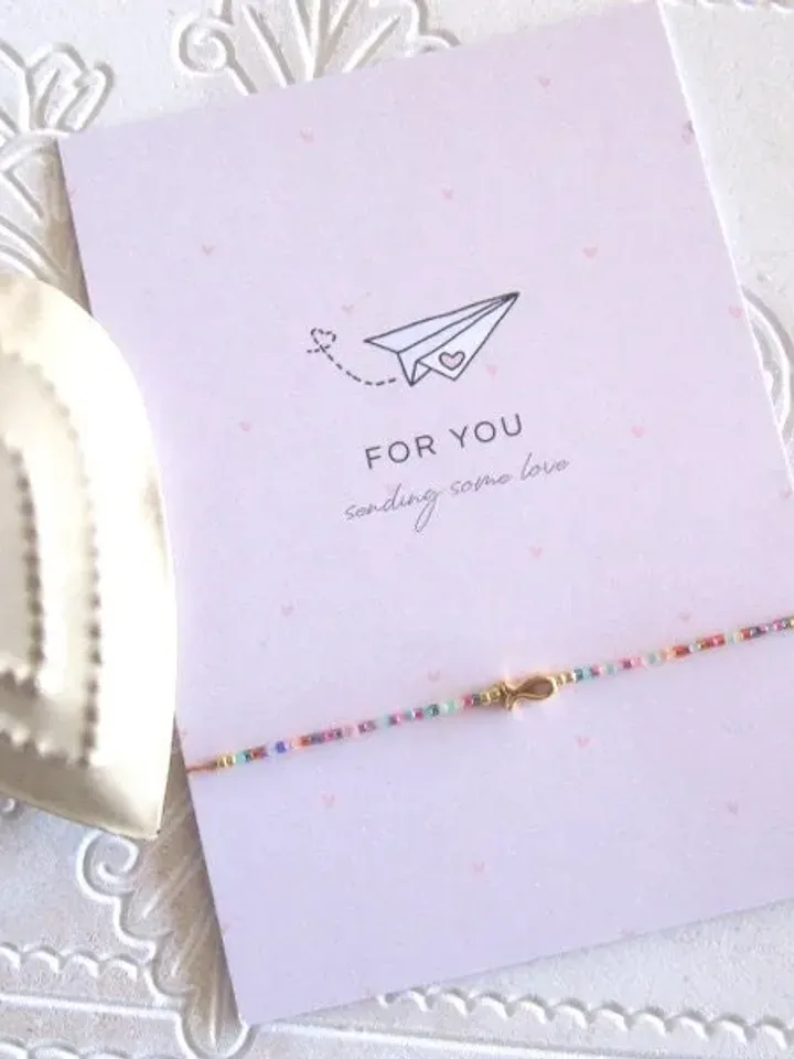 Miyuki bracelet fish, gift Card, Dainty & Beaded Tiny beads, Miyuki bracelet, bracelet mom, gift woman, bracelet valentine gift, jewellry