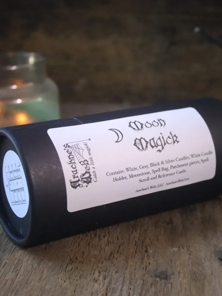 Ritual Spell Kit, Moon Magic Ritual Kit, Spells for Moon Phases, Witches Moon Kits, Moon Magick, Moon spells, rituals for various moon phase
