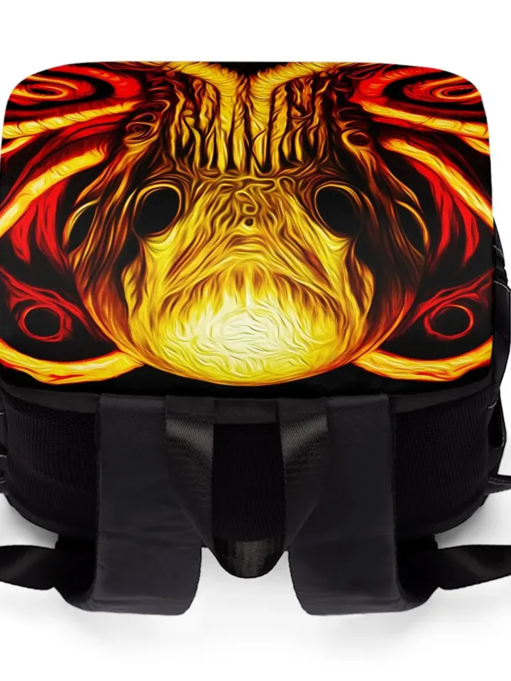 Cthulhu Oppression TTRPG Shoulder Backpack | Over the Shoulder Tabletop Roleplaying Game Bag of Holding, Compact Sized Accessory Bag, DnD5e