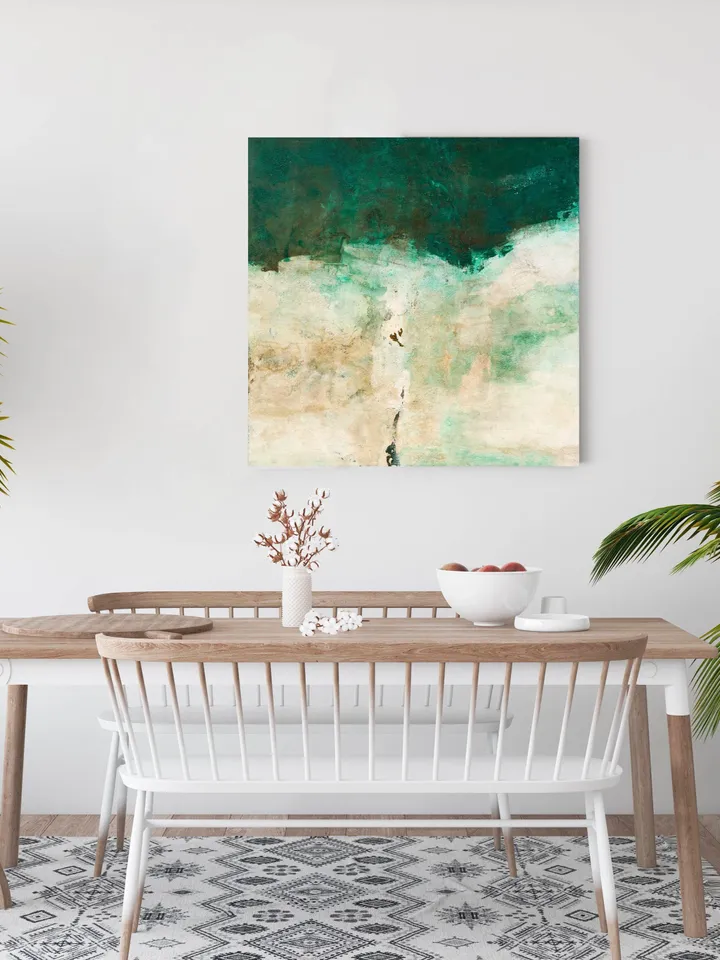 Dark Green Wall Art, Green Abstract Artwork, Emerald Huge Textured Painting, Emerald Abstract Art Canvas Original Artwork, Abstract Artwork