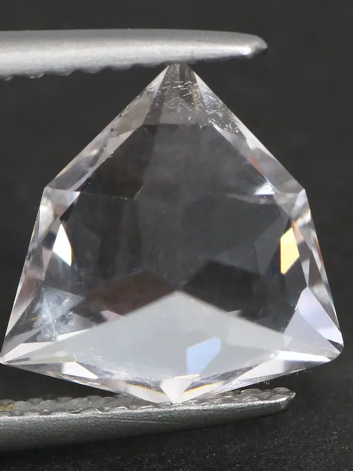 3.42 CT Astonishing ! Rare Super White 100% Natural Danburite From Mexico