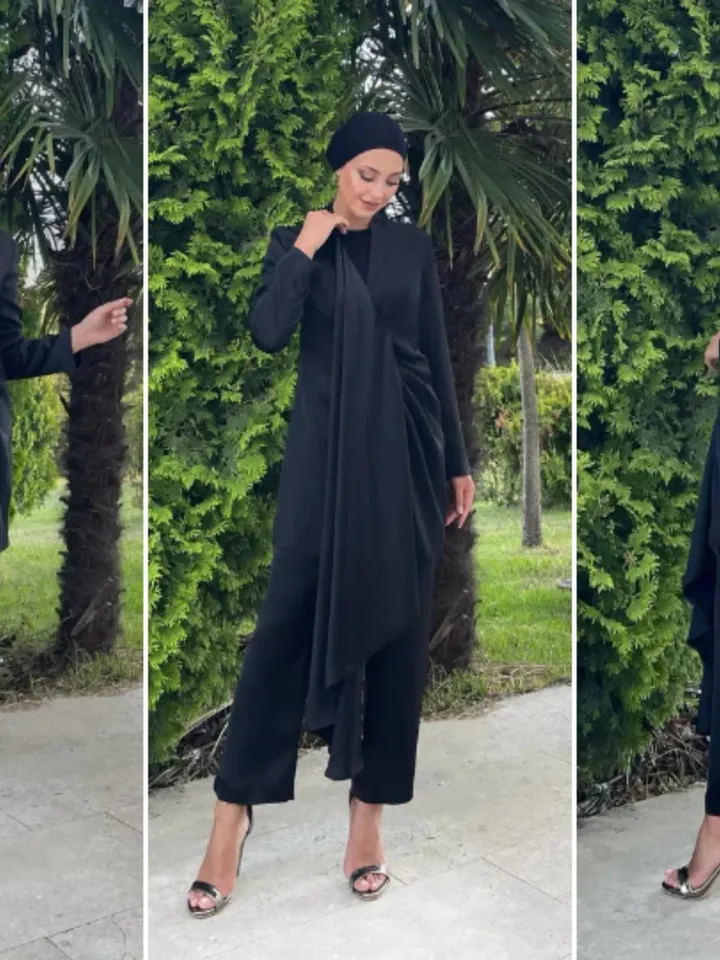 AHUNARE HIJAB - Wedding Dress, Muslim Evening Gown, Nikah, Islamic Wedding, Engagement, Bridesmaid,