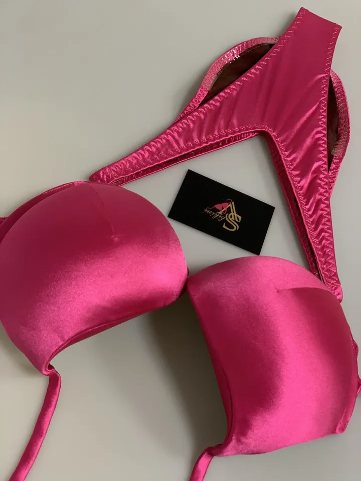 Satin base - fitness bikini