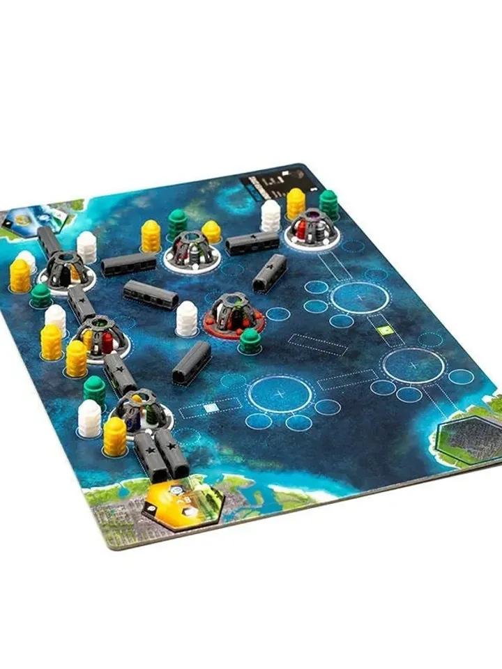 Underwater Cities Compatible Upgrade Set - Board Game Accessories Pieces Boardgame Kit Component Upgrades Resource Tokens Submarines Cities