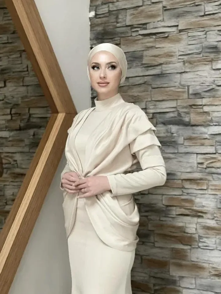 AHUNARE HIJAB - Bridesmaid Dress, Muslim Evening Dress, Nikah, Islamic Wedding, Engagement, Bridesmaid, , Prom Dresses, Long Dress,