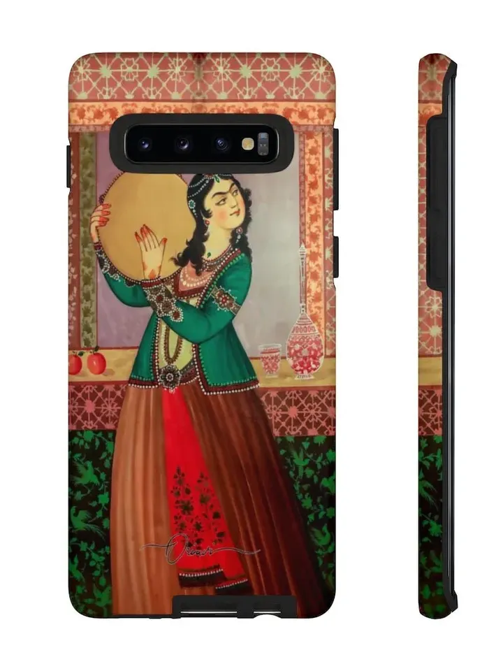 Persian Traditional Musician Girl Tough Cases