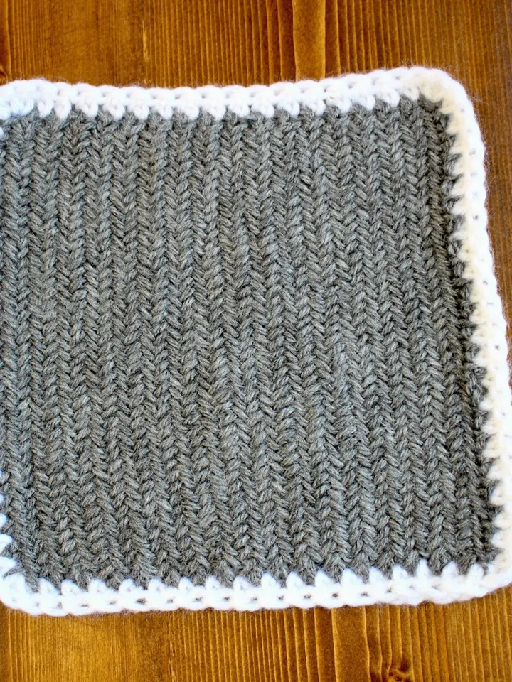 Knit Yarn Washcloth Set, Dishrags for Wedding Gifts, New Home Décor, Bridal Shower Gift Ideas, Gifts for Her, Mother's Day Items, Set of Two