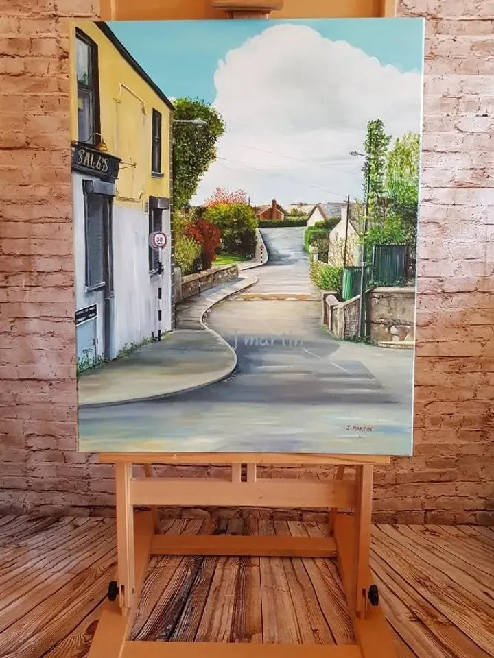 View from Windy Arbour, Dundrum, Milltown, Farrenboley (2019), unmounted, unframed