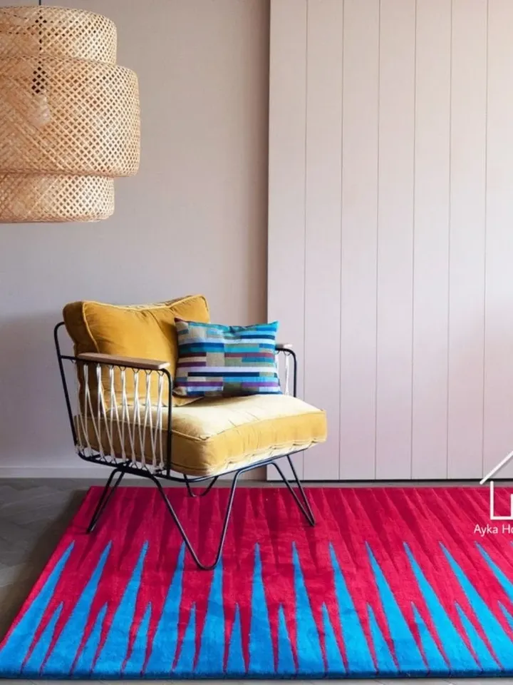 Modern Hand Tufted Rug Designer Modern Rug Living Room Rugs Kids Room Rugs Handmade rug Hand Tuft Area Rugs Custom Size Available
