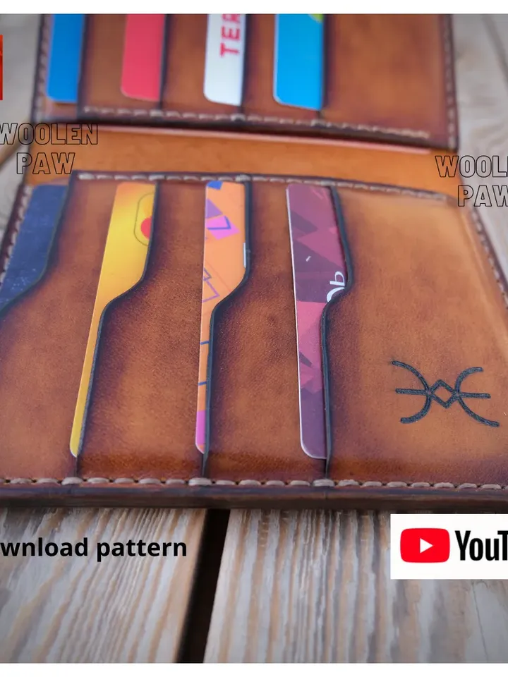 PDF template to make a Passport wallet. PW4